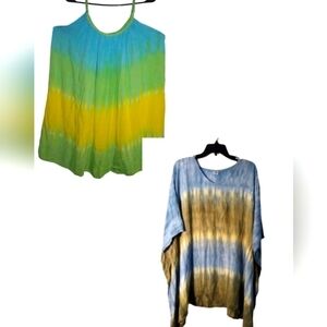 Island 🏝️ planet coverups ponchos bundle two Women's size os